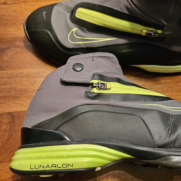Nike Lunar Bandon II Golf Shoes Waterproof Lunarlon Speed Lace 554906 Men Sz 10W main image 8